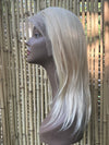 14"STRAIGHT | 613/PLATINUM BLONDE COLOR| 13x4 HD LACE FRONTAL WIG