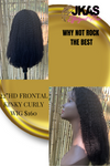 180% Density 1B (Natural Color)/ 613 (Platinum Blonde) Lace Frontal Wigs 12"-28"