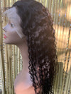 28"DEEP CURLY| NATURAL COLOR| 13x4 HD LACE FRONTAL WIG