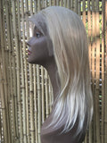 14"STRAIGHT | 613/PLATINUM BLONDE COLOR| 13x4 HD LACE FRONTAL WIG