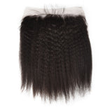 Kinky Straight| 13x4 HD Lace Frontal| 12"-22" - JKAs Effulgent Hair